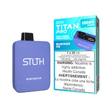 Stlth Titan Pro Disposable - Blue Razz Ice[Ontario Stamp]